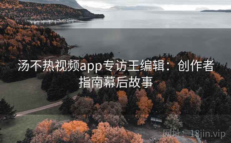 汤不热视频app专访王编辑：创作者指南幕后故事